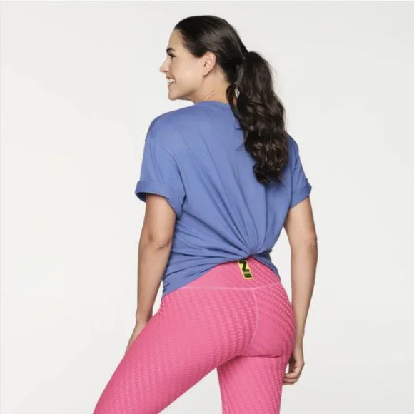 Zumba Forever ALL GENDER  TeeShirt - NWT (Purple) - Picture 4 of 4